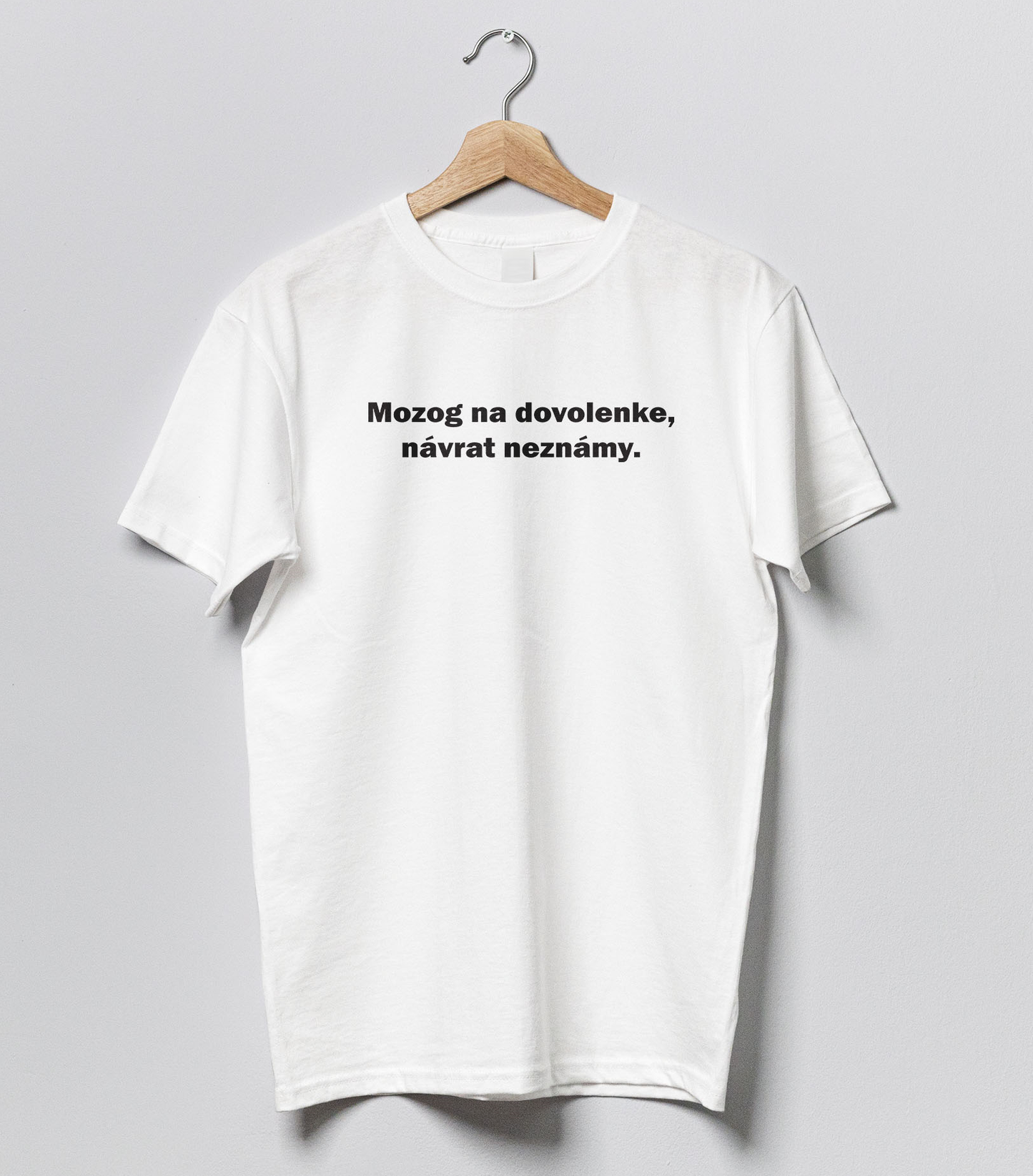 Tričko Mozog na dovolenke